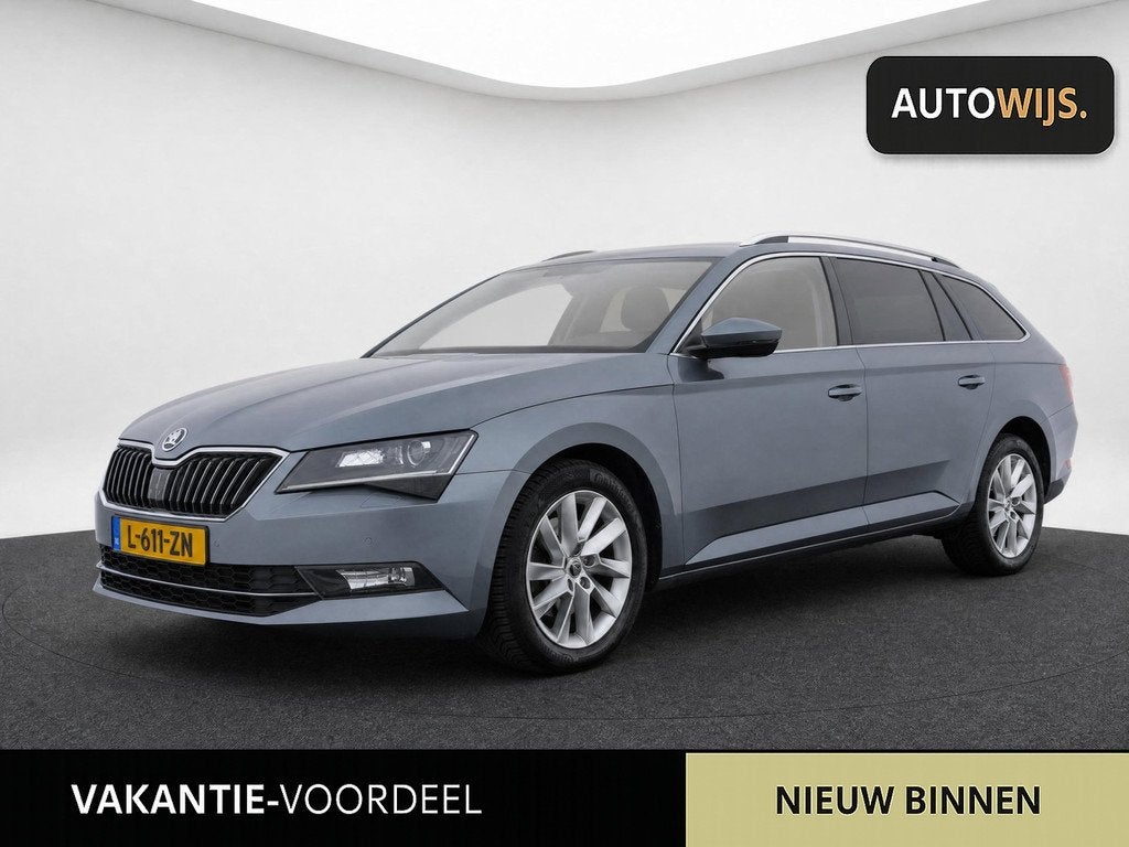 Skoda Superb Combi 1.5 TSI ACT Ambition Business|AUT|LED|Cru, 4 cilinders, 150 pk, Automatische klimaatregeling, 1600 kg