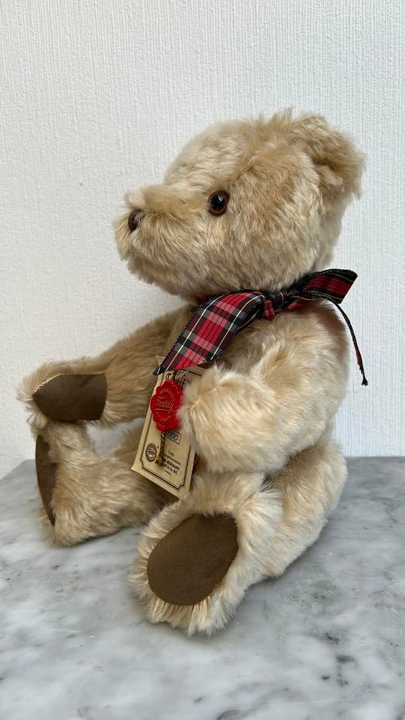 Hermann Teddy beer (Limited Edition), Ophalen of Verzenden, Zo goed als nieuw, Stoffen beer, Overige merken