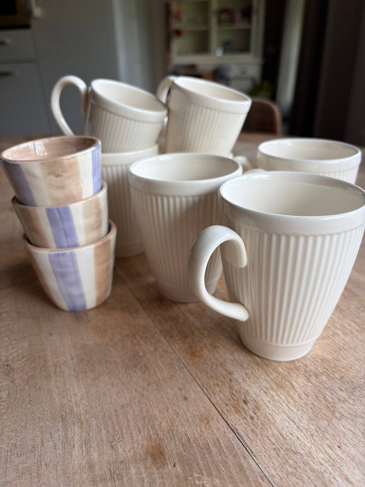 Koffie mokjes wedgewood anna nina, Ophalen of Verzenden, Zo goed als nieuw, Overige stijlen, Kop(pen) en/of Schotel(s)