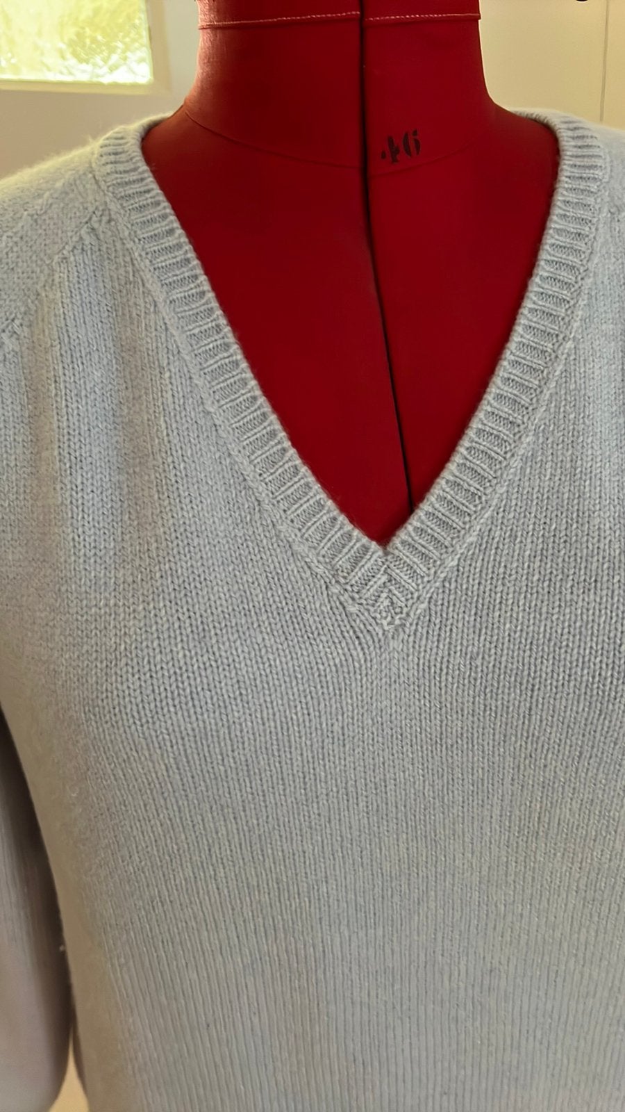 MAX MARA Weekend trui licht blauw mt 42/XL, Kleding | Dames, Truien en Vesten, Ophalen of Verzenden, Zo goed als nieuw, Maat 42/44 (L)