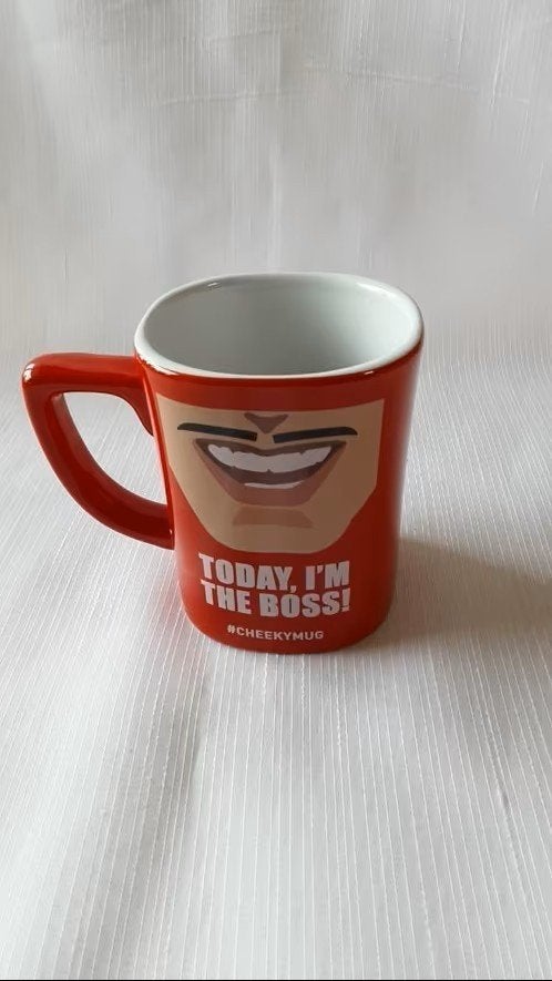 NESCAFE Today im the boss mok, Overige materialen, Overige merken, Ophalen of Verzenden, Zo goed als nieuw
