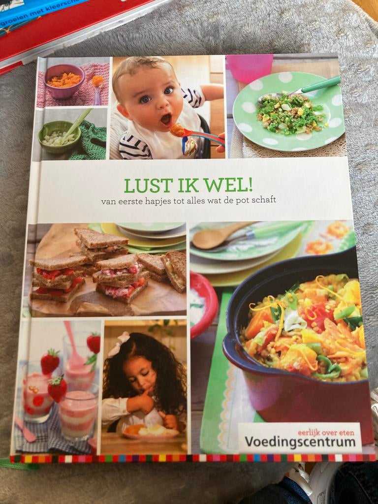 Lust Ik Wel! Kookboek Voedingscentrum - Van eerste hapjes to, Gelezen, Voorgerechten en Soepen, Ophalen of Verzenden, Gezond koken
