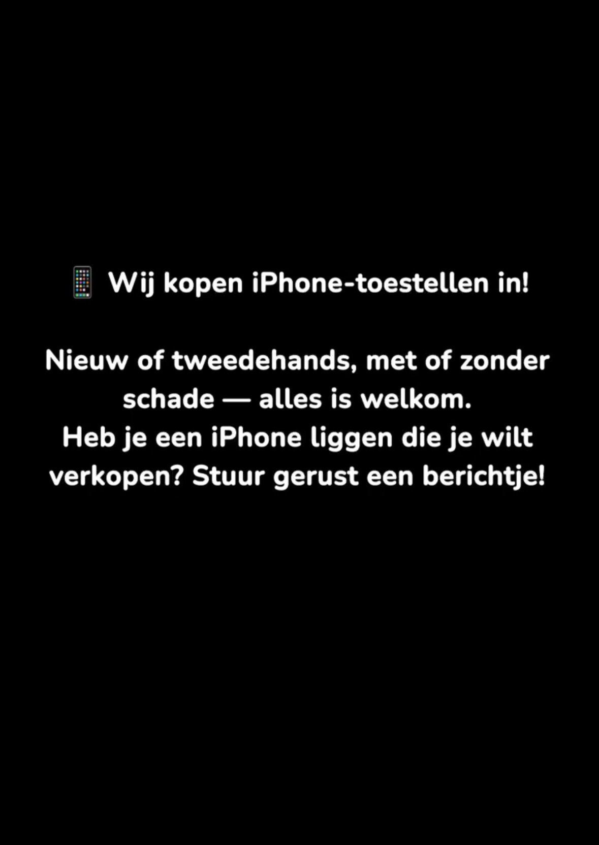 Wij kopen iPhone-toestellen in!, Ophalen