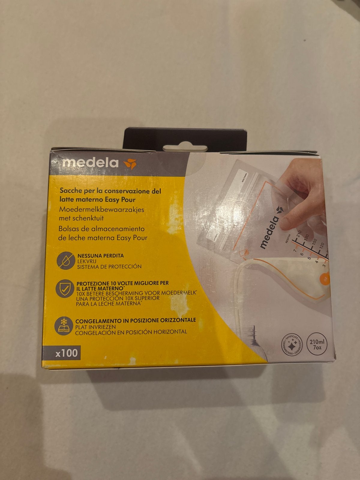 Medela moedermelkzakjes - 100 stuks - Nieuw, Ophalen of Verzenden, Nieuw, Bewaarbakje, Medela
