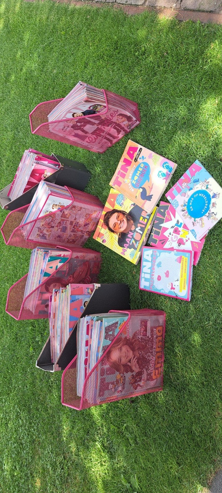 Grote collectie Tina tijdschriften: 5 jaargangen + extra's, Boeken, Tijdschriften en Kranten, Ophalen, Gelezen, Damesbladen