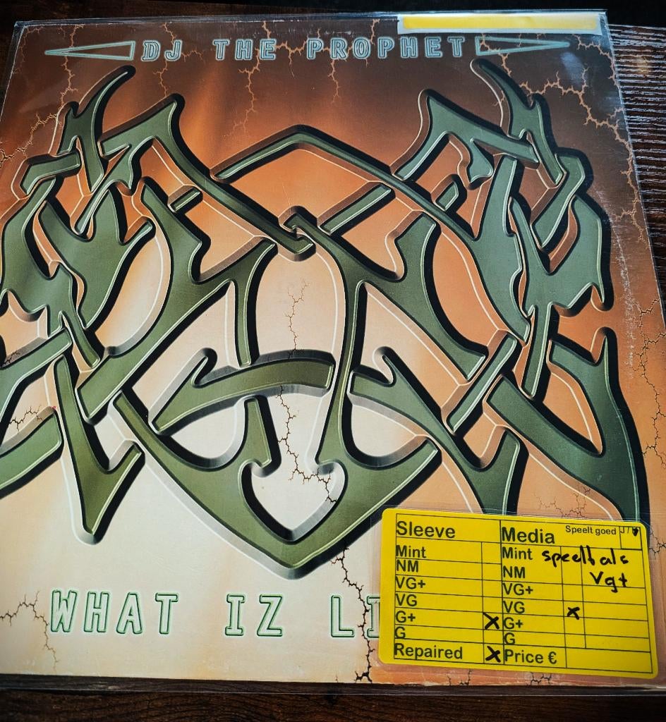 DJ The Prophet* – What Iz Life?, Cd's en Dvd's, Gebruikt, 1990 - 1999, Techno of Trance, 12 inch