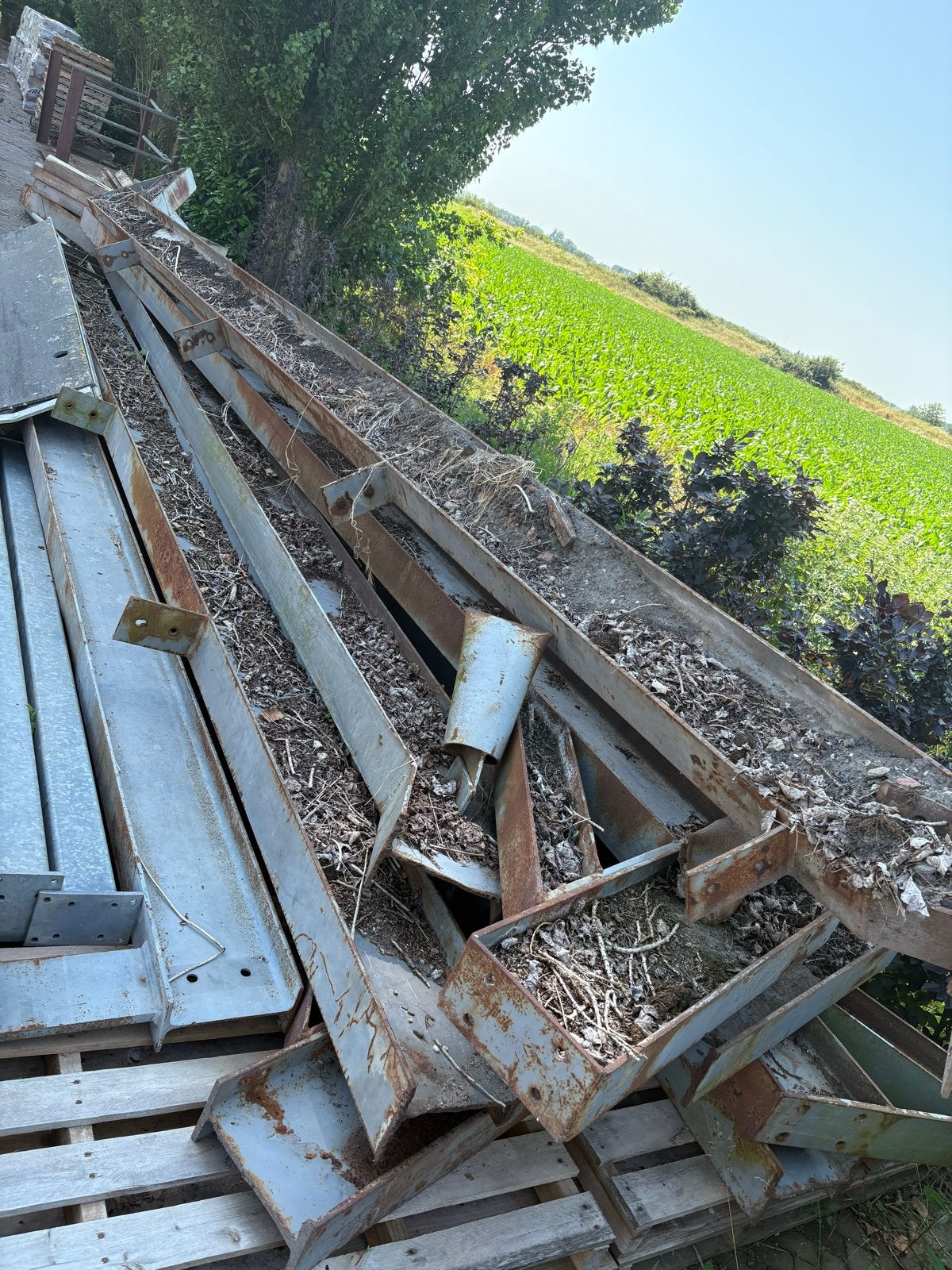 Stalen spanten / balken IPE 270, Doe-het-zelf en Verbouw, Metalen, Gebruikt, IJzer, Ophalen of Verzenden