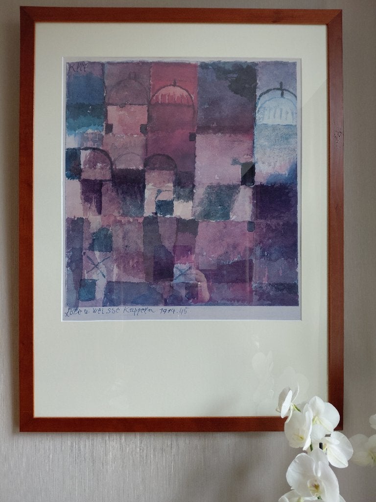 Paul Klee, Rote und Weisse Kuppeln 1914, Antiek en Kunst, Ophalen