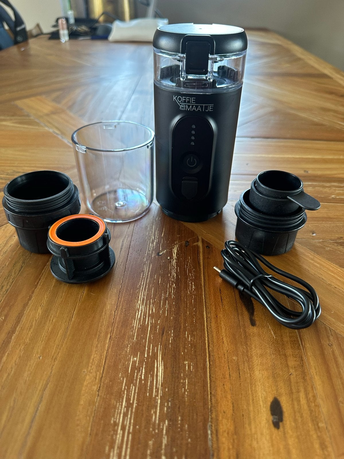 Koffiemaatje Draagbaar Espresso Apparaat, Afneembaar waterreservoir, Espresso apparaat, Nieuw, Ophalen of Verzenden