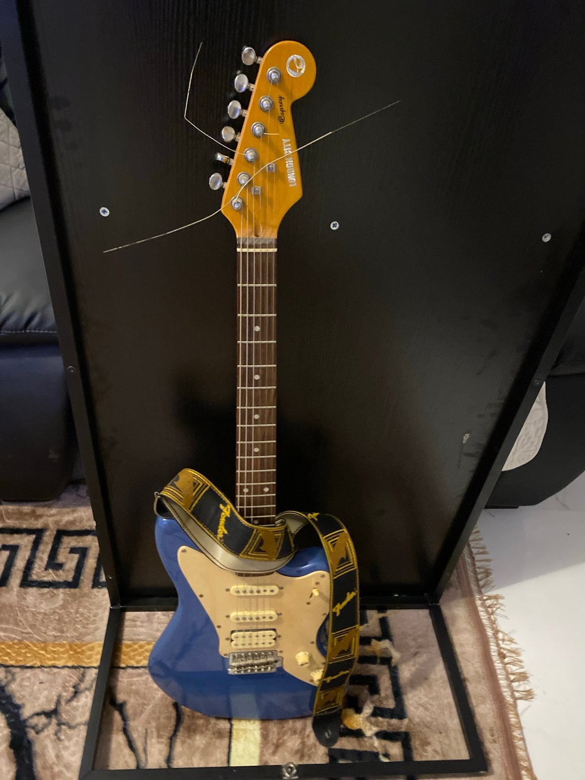 London City elektrische gitaar - Blauw