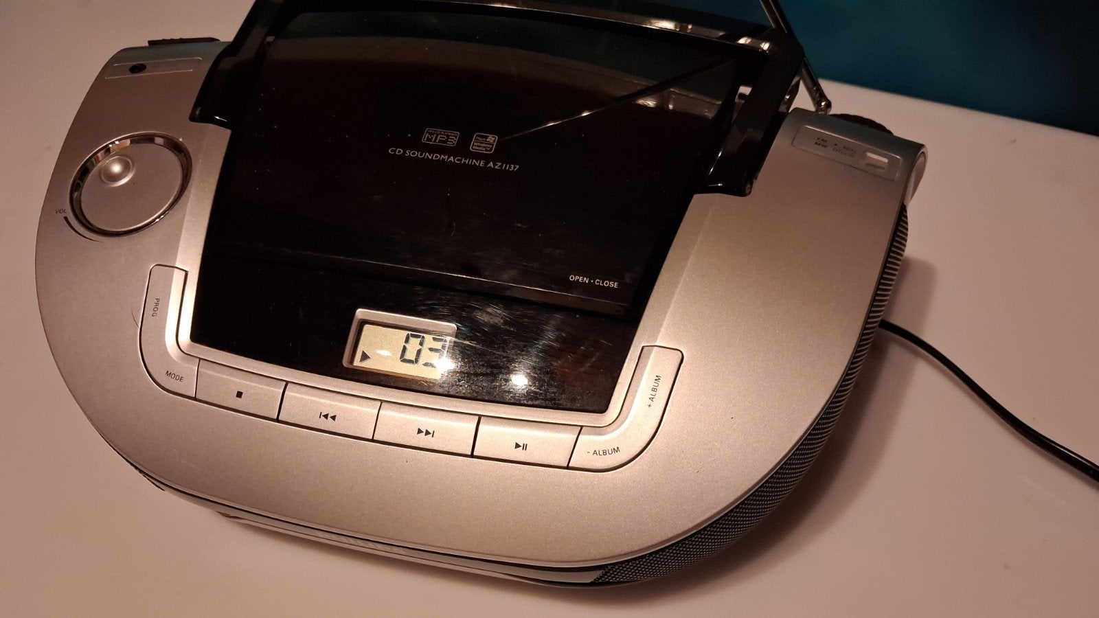 Philips radio/cd speler, Ophalen of Verzenden, Gebruikt, Radio, Met cd-speler