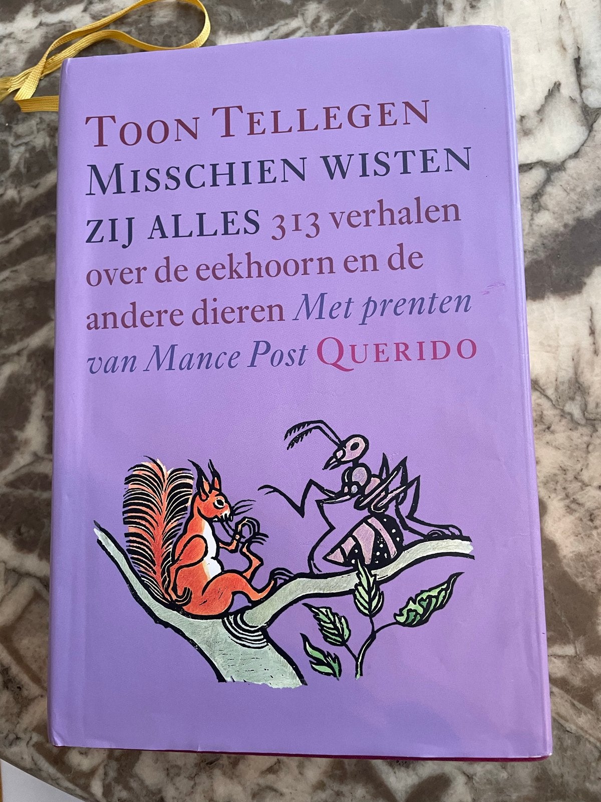 Toon Tellegen - Misschien wisten zij alles (Hardcover), Ophalen of Verzenden, Zo goed als nieuw, Sprookjes