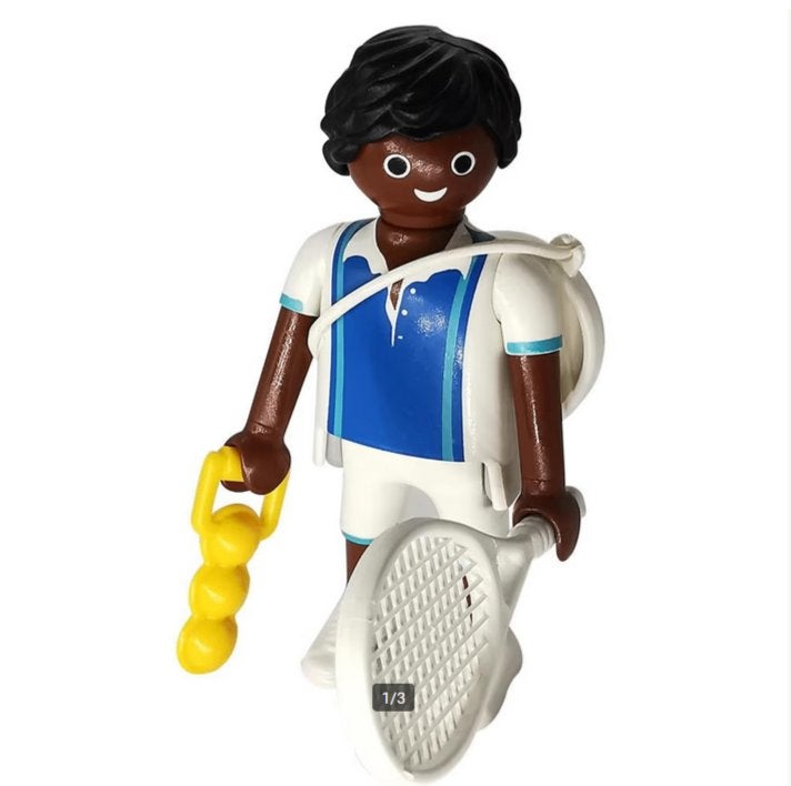 Playmobil Figures 17 Tennis speler & racket, hoes en ballen, Ophalen of Verzenden, Nieuw, Complete set, Figuren