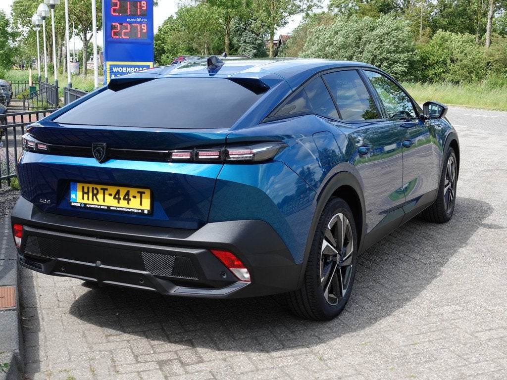 Peugeot 408 1.2 Hybrid 145 e-DCS6 Allure H-LEER | KEYLESS |, Auto's, Gebruikt, Euro 6, 1199 cc, Blauw