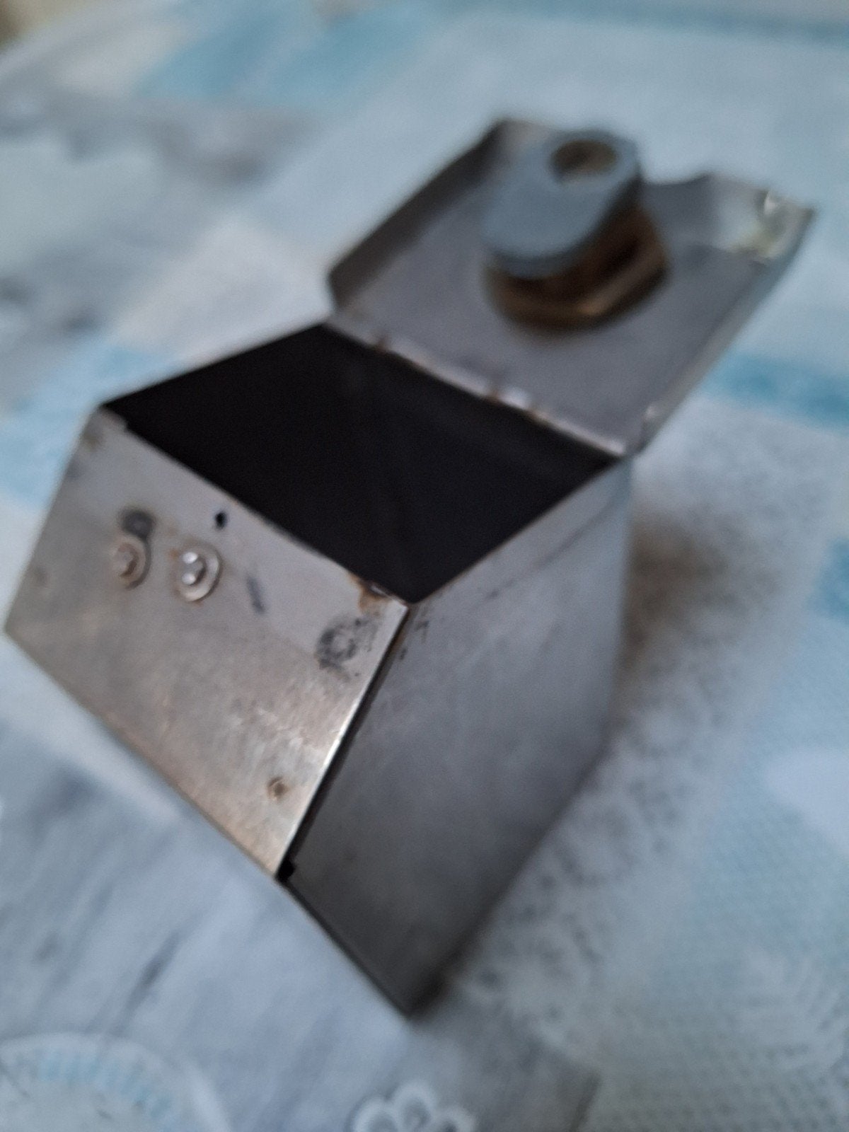 RVS Geldcassette Parkeermeter - Robuust en Veilig, Ophalen of Verzenden, Gebruikt