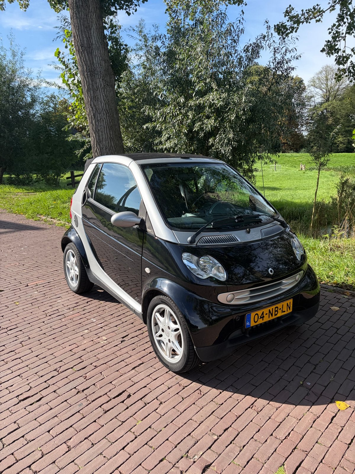 Smart cabrio  automaat 0.7  ,revisie motor, Automaat, Cabriolet, Zwart, Particulier