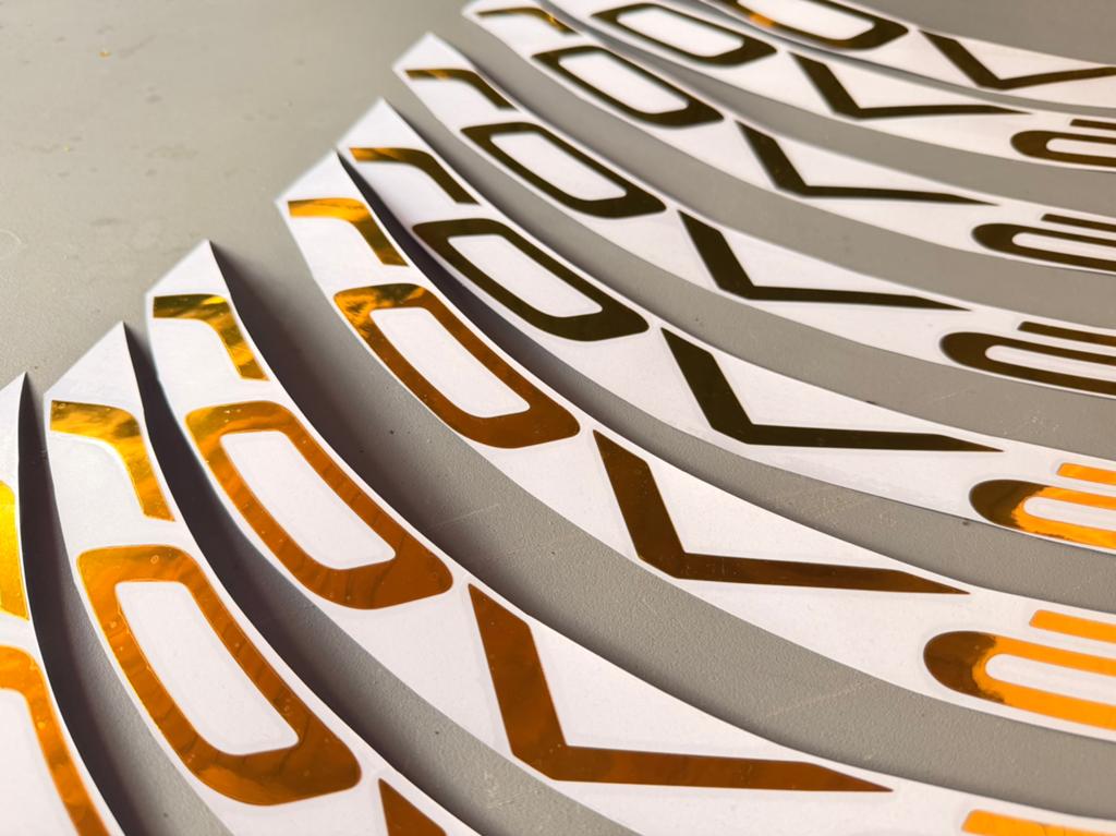 ROVAL control stickerset velg S-works Specialized GOUD, Ophalen of Verzenden, Zo goed als nieuw
