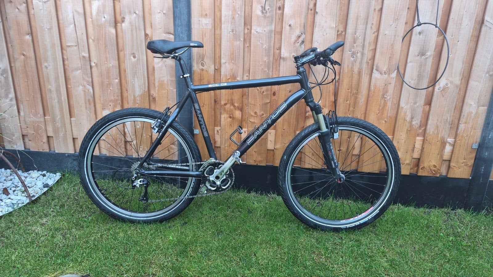Santos SCC02 Mountainbike - Shimano Deore XT, RockShox, Gebruikt, Hardtail, Velgrem, 53 tot 57 cm