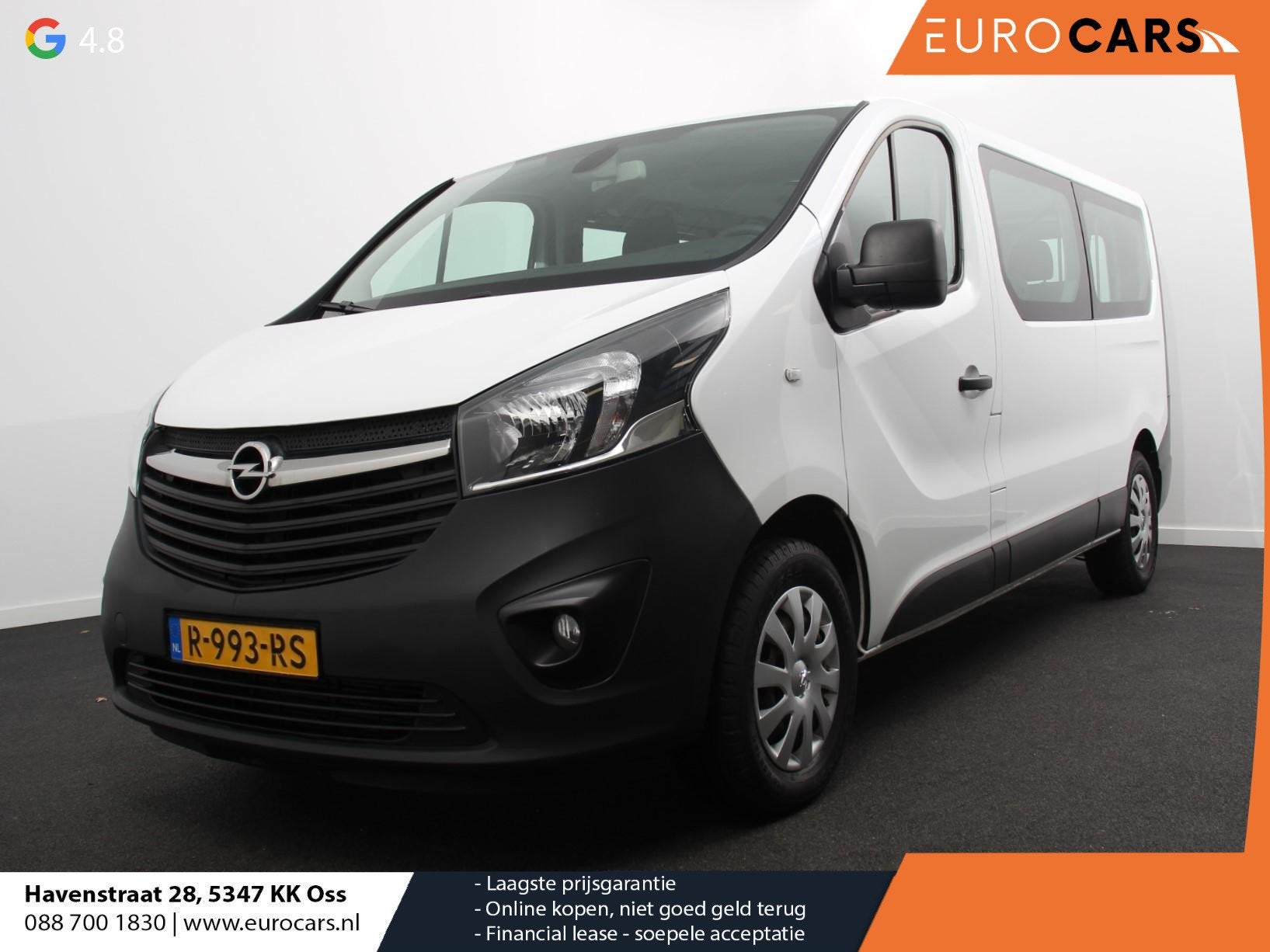 Opel Vivaro Combi 1.6 CDTI L2H1 8-Persoons PERSONENBUS Incl., Auto's, Opel, Stof, 2000 kg, 226 €/maand, Bedrijf