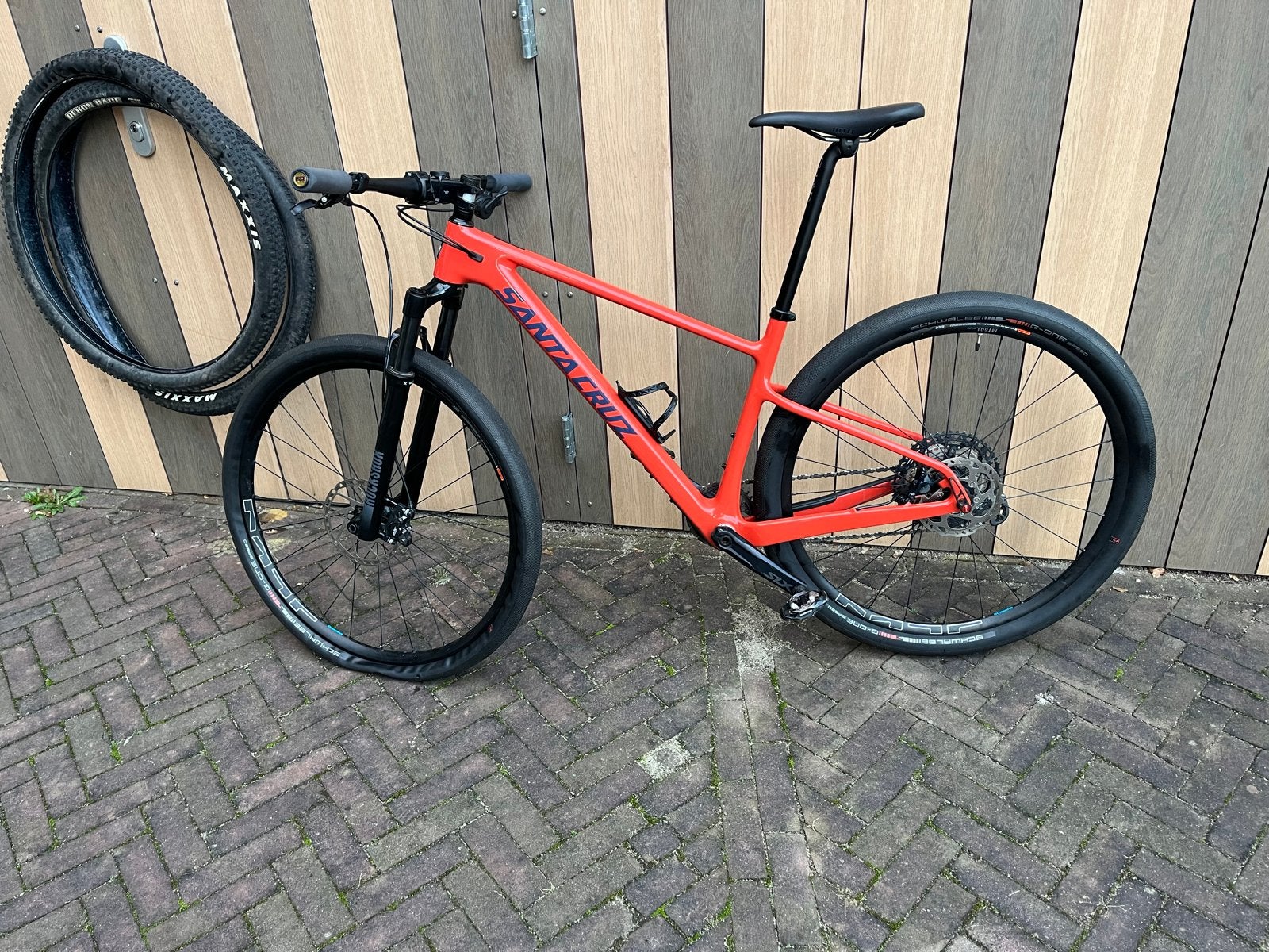 Santa Cruz Highball Carbon Mountainbike Maat M, Fietsen en Brommers, Hardtail, Heren, Zo goed als nieuw, Schijfrem