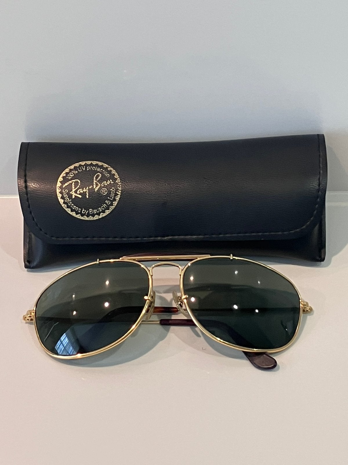 Vintage Ray-Ban 1992 Olympics - Bausch & Lomb, Zonnebril, Overige kleuren, Ophalen of Verzenden, Zo goed als nieuw