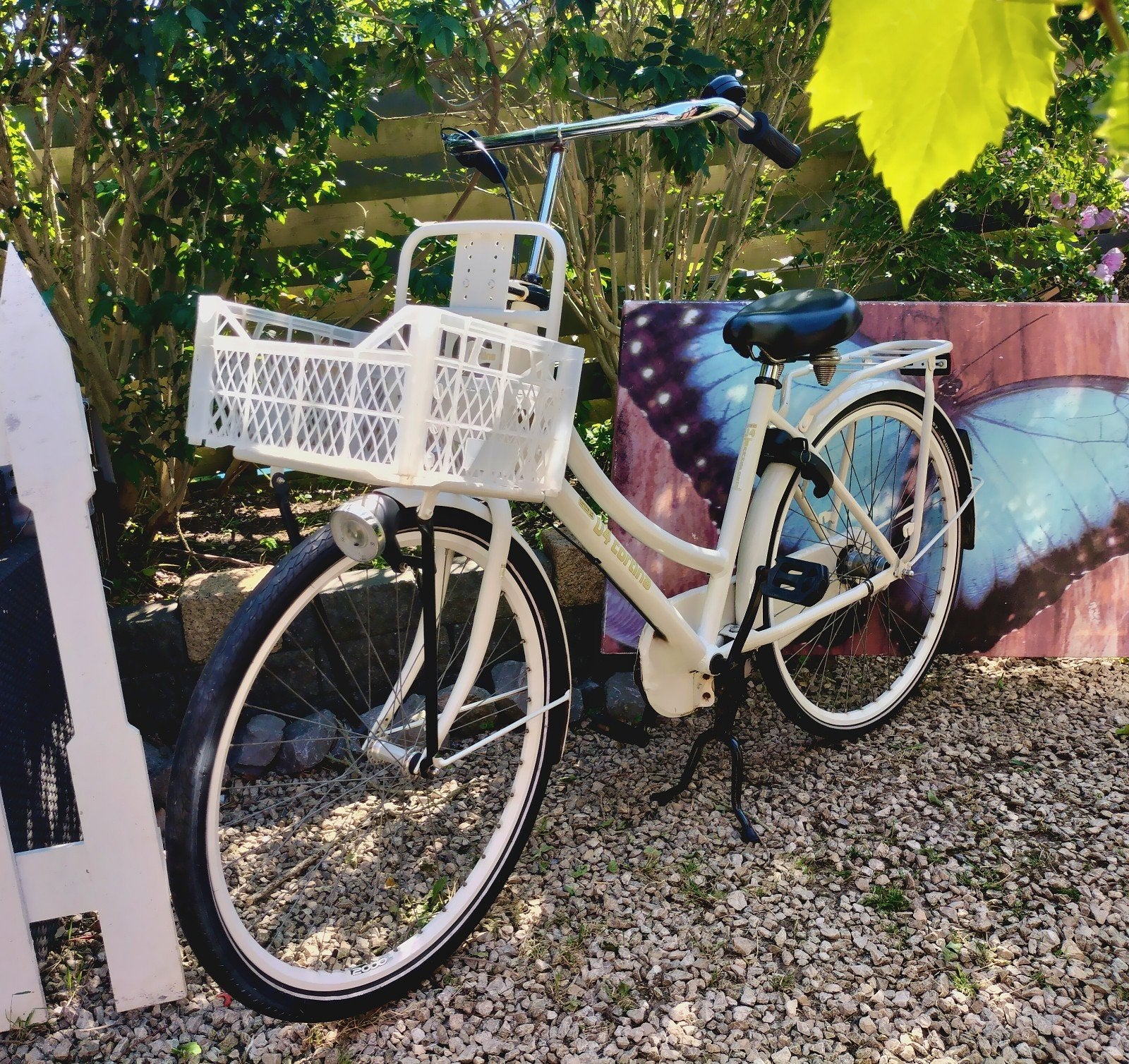 Cortina U4 transportfiets, Ophalen, Gebruikt, Terugtraprem, Versnellingen