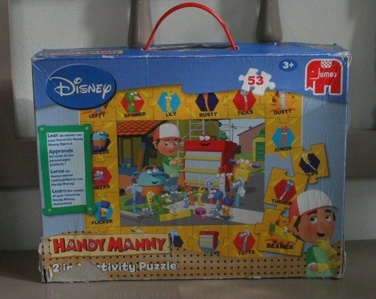 Jumbo puzzel - legpuzzel - Disney: 2 in 1 activity puzzle: H, Ophalen of Verzenden, Meer dan 50 stukjes, Gebruikt