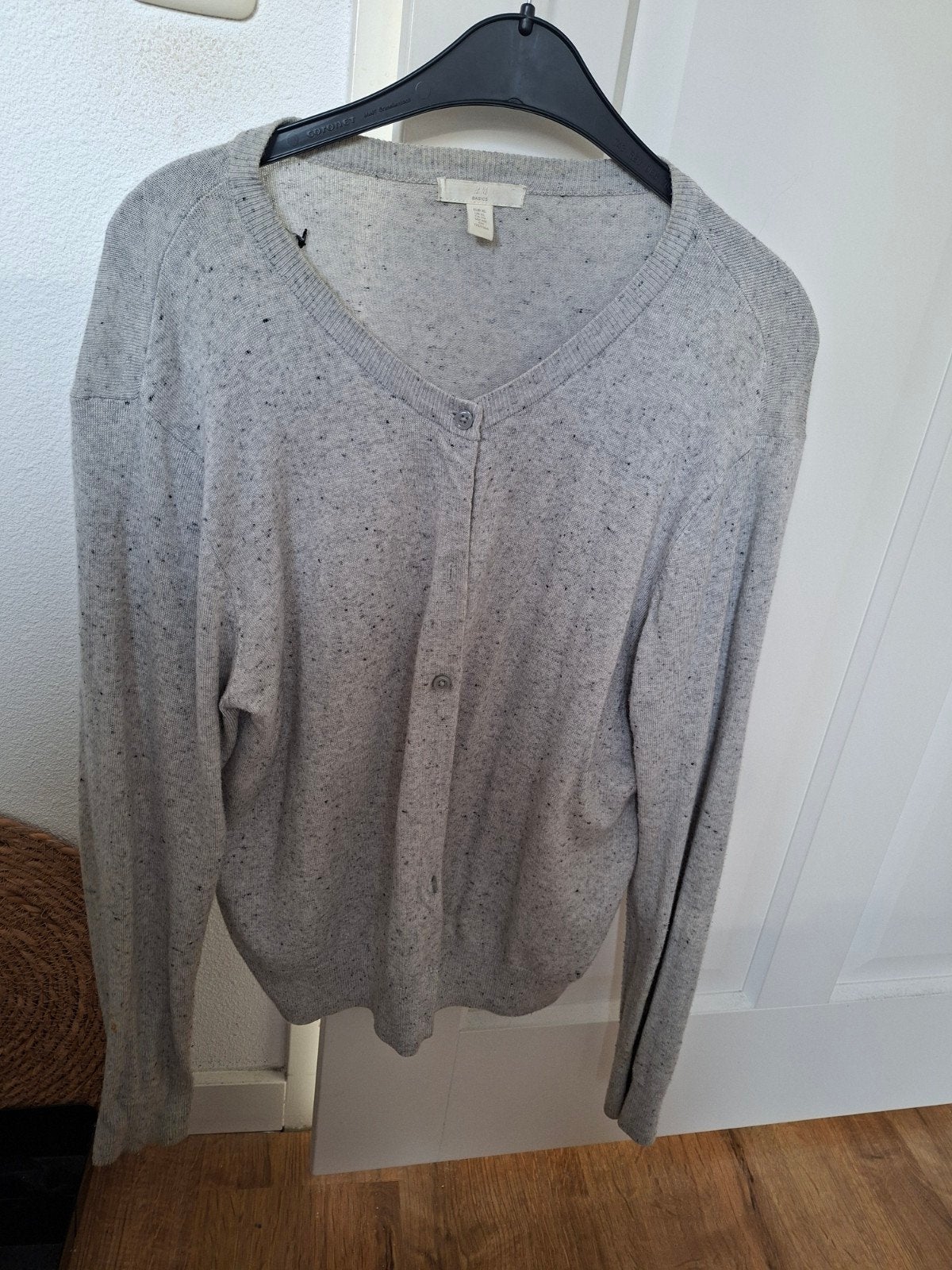 H&M Basics Grijs Vest Maat XL, Maat 46/48 (XL) of groter, H&M Basics, Ophalen of Verzenden, Zo goed als nieuw