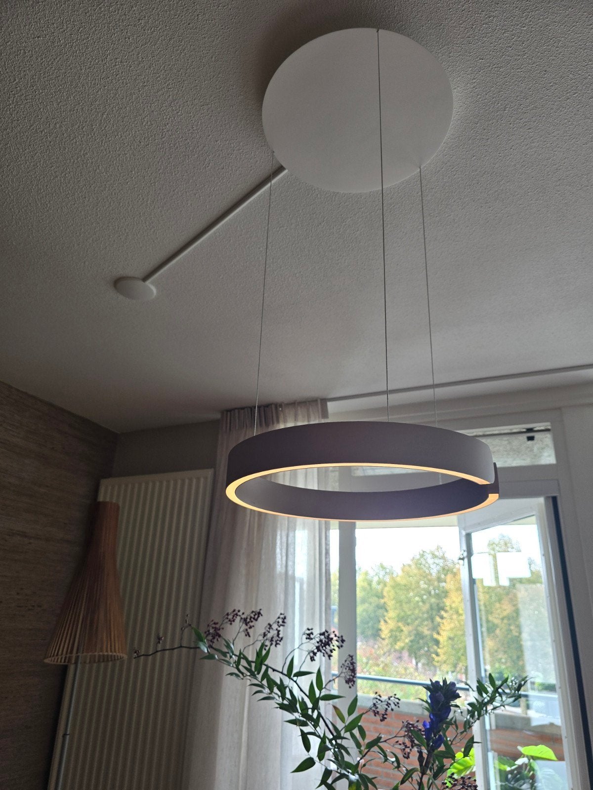 occhio hanglamp mat brons, Overige merken, Ophalen, Zo goed als nieuw