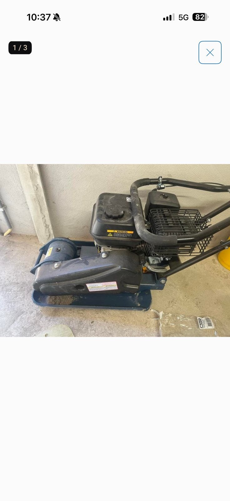 Trilplaat 196CC Benzine Motor - Krachtige Verdichter, Ophalen of Verzenden