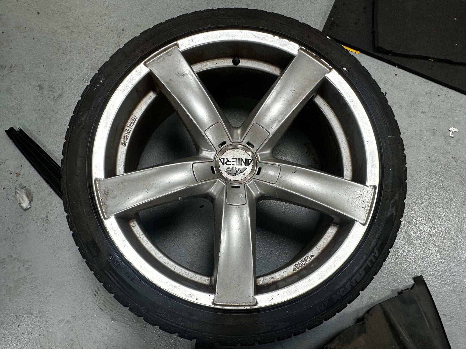 5x114,3 velgen met banden 19 inch, Gebruikt, Banden en Velgen, 17 inch, Ophalen of Verzenden