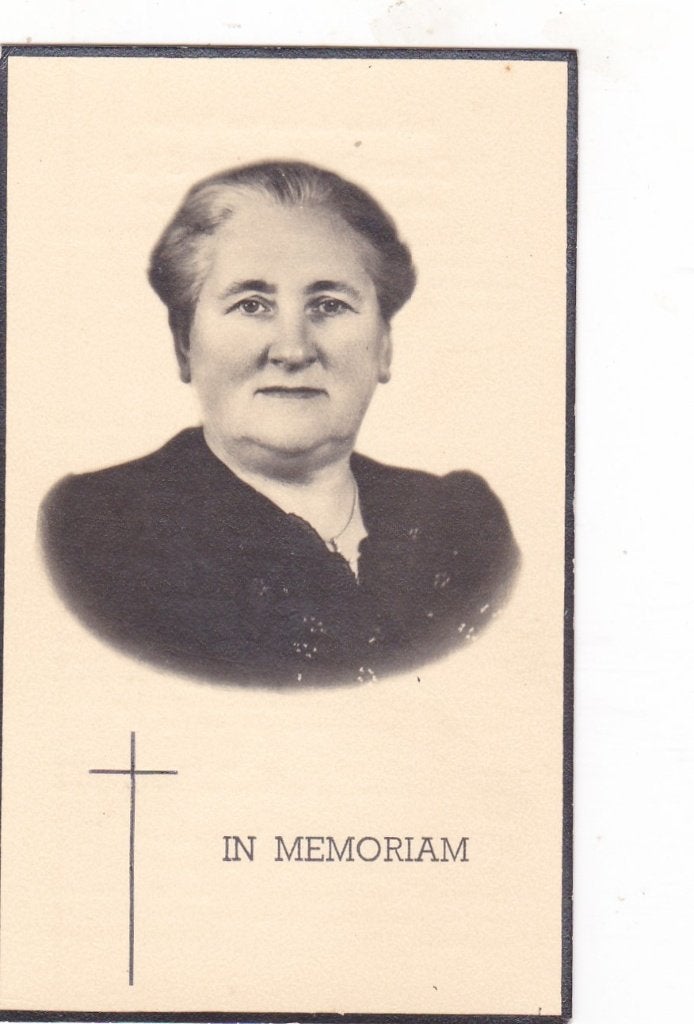 CORNELIA  BLAUW - LANGENDIJK  1885-1951, Verzenden, Bidprentje