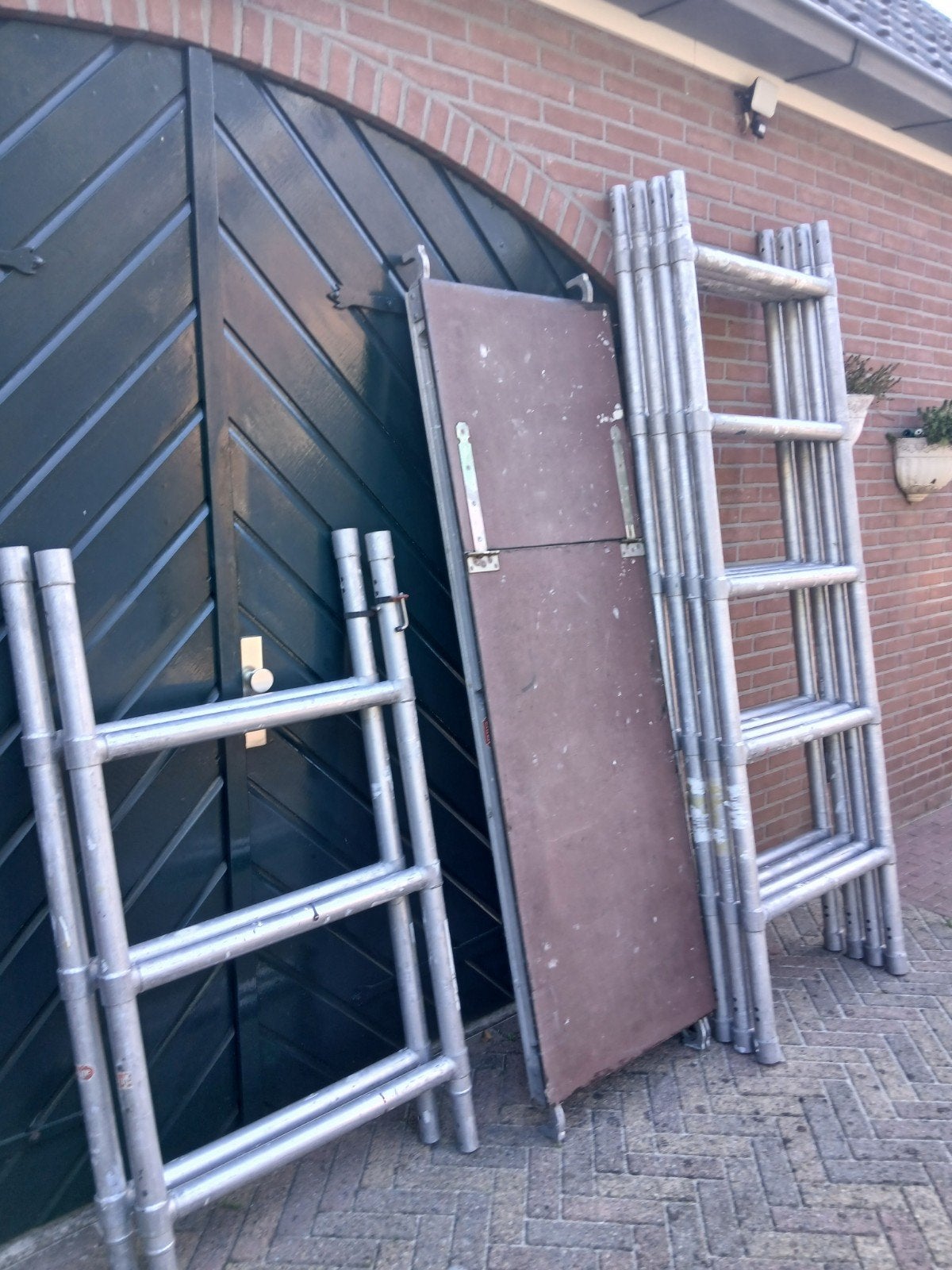 altrex rol steiger., Doe-het-zelf en Verbouw, Ophalen, Gebruikt, Rolsteiger of Kamersteiger, 5 meter of hoger