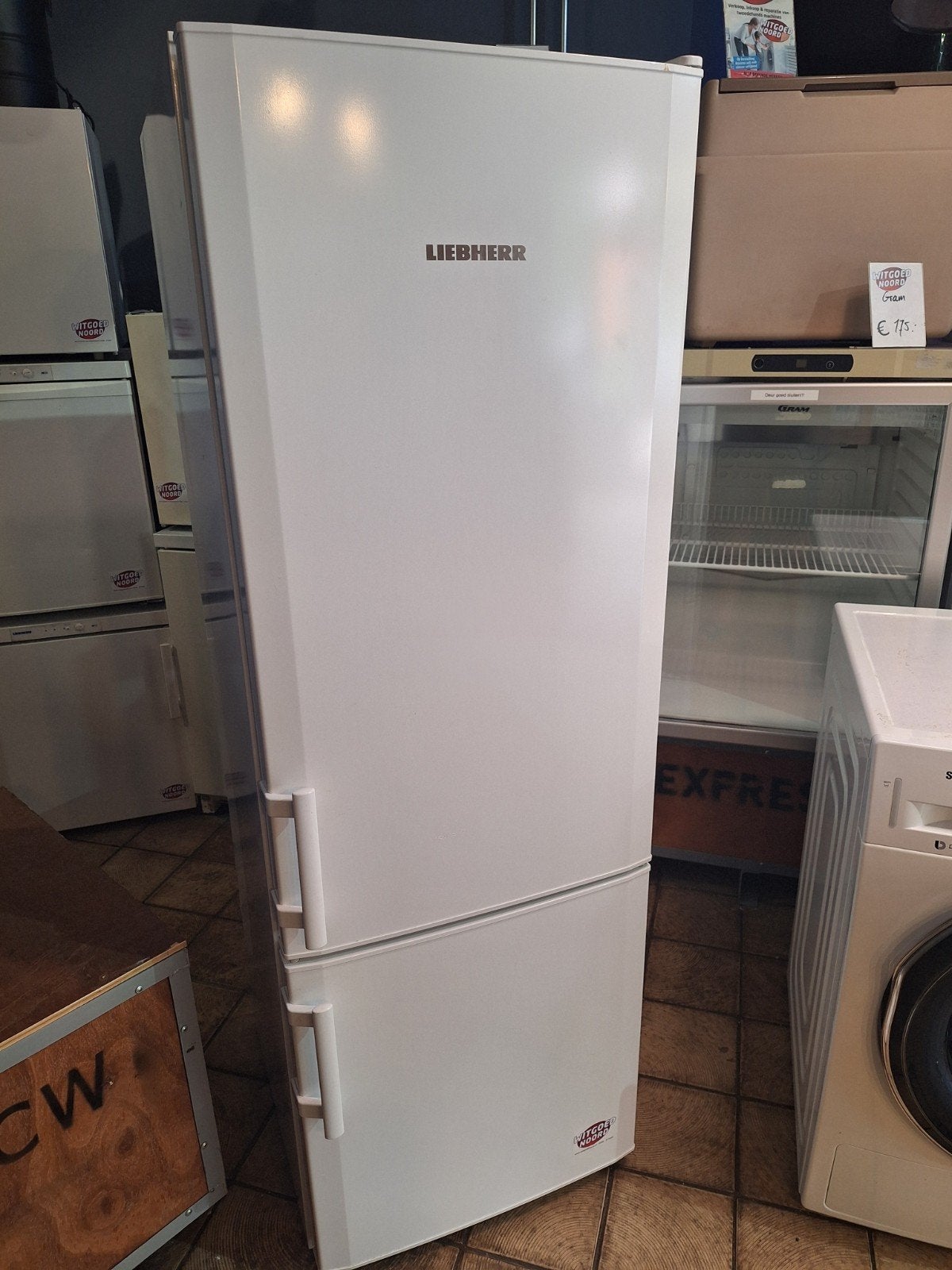 Hele nette Liebherr koel/vries no frost. Met garantie., Witgoed en Apparatuur, Refurbished, Energieklasse A of zuiniger, 160 cm of meer