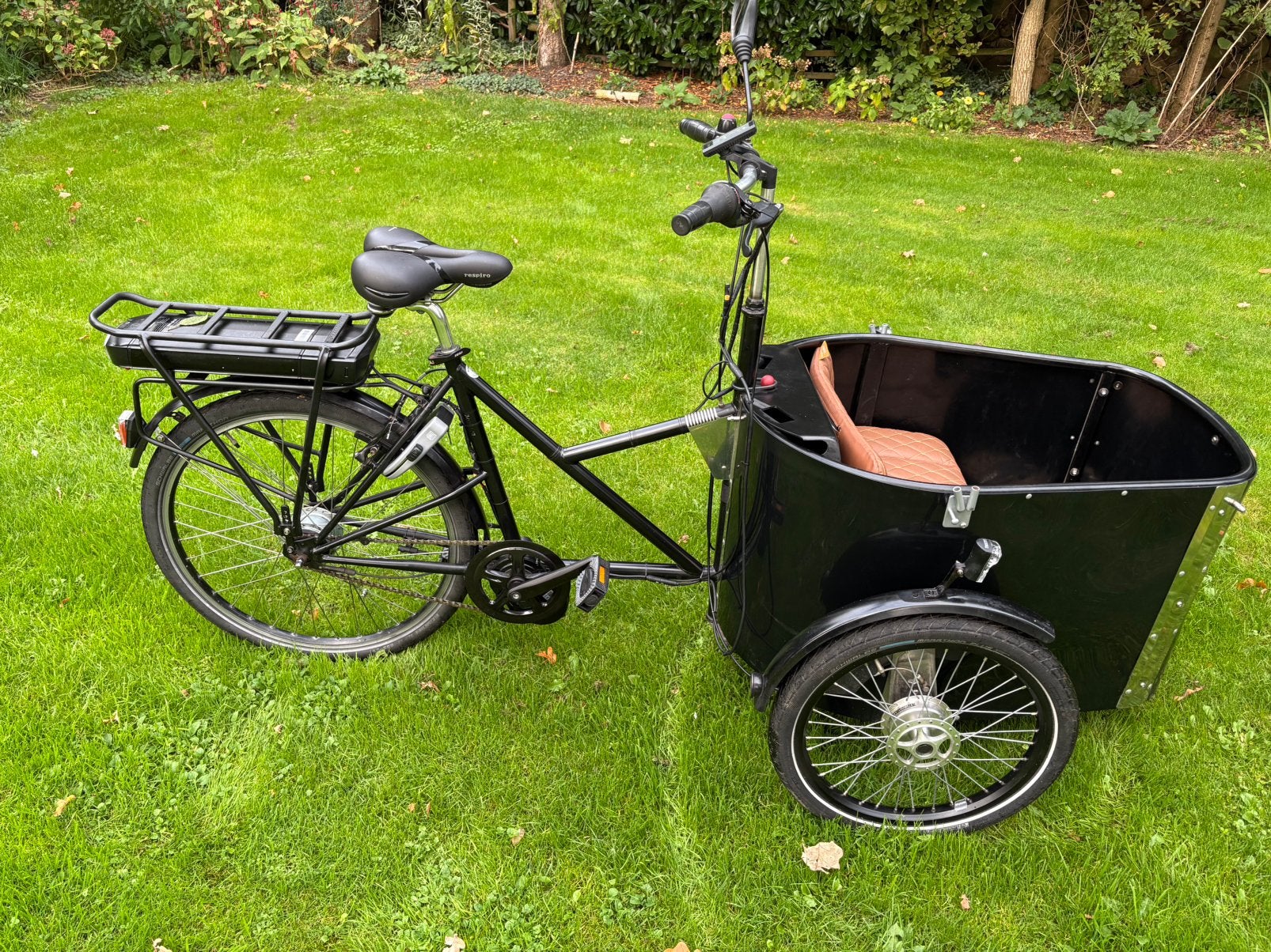 Nihola elektrische bakfiets, Ophalen, Gebruikt, 2 kinderen, Elektrisch