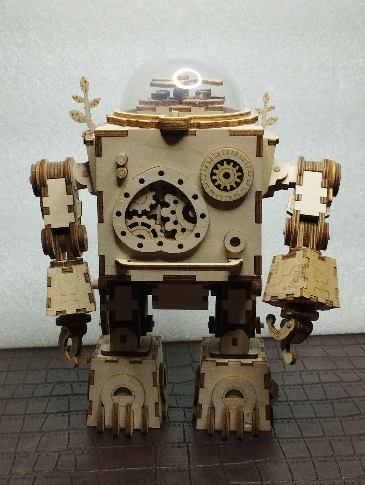 ROKR Robotime Orpheus AM601 Houten 3D Puzzel - Muziekdoos, Ophalen of Verzenden, Landmacht, Nederland