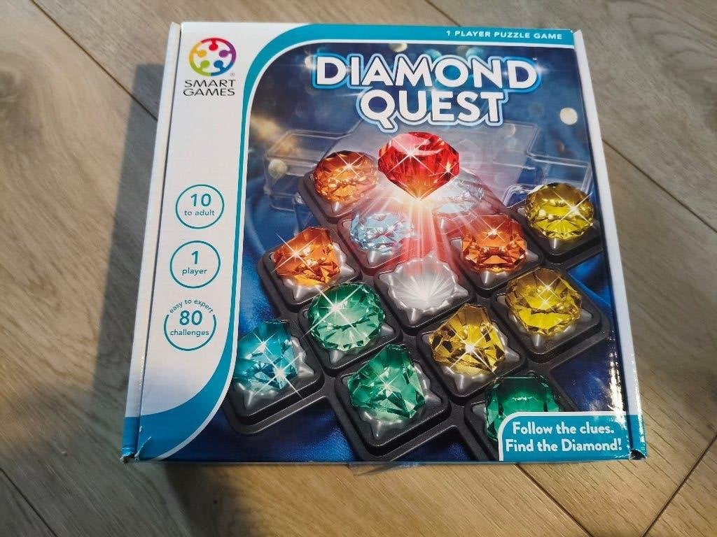 ZGAN, SmartGames, Diamond Quest, Hobby en Vrije tijd, Een of twee spelers, Ophalen, Zo goed als nieuw, SmartGames
