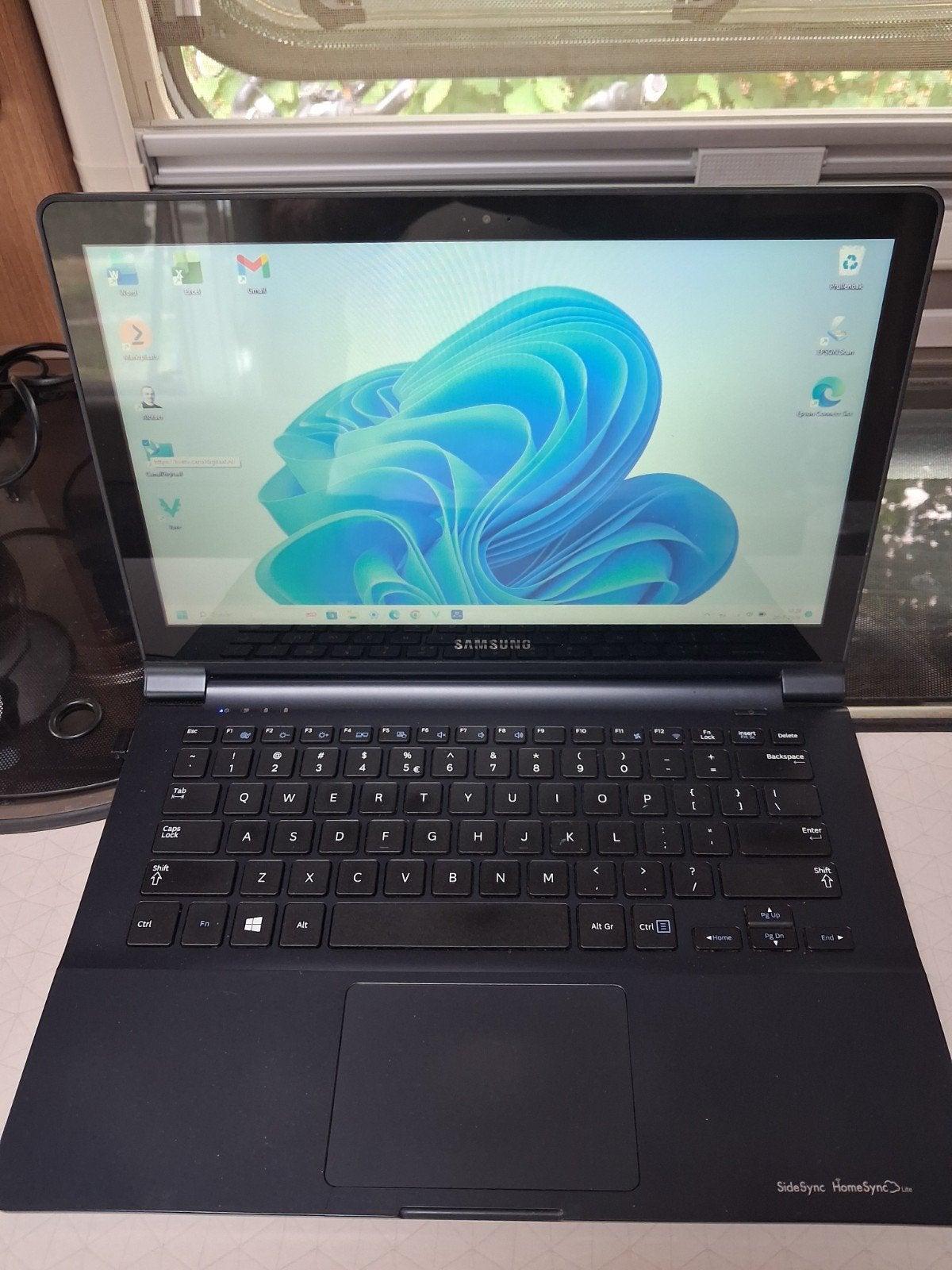 Samsung Laptop 13 inch, 4GB RAM, 128GB SSD, Touchscreen., Computers en Software, Windows Laptops, Gebruikt, Qwerty, 13 inch, Minder dan 2 Ghz