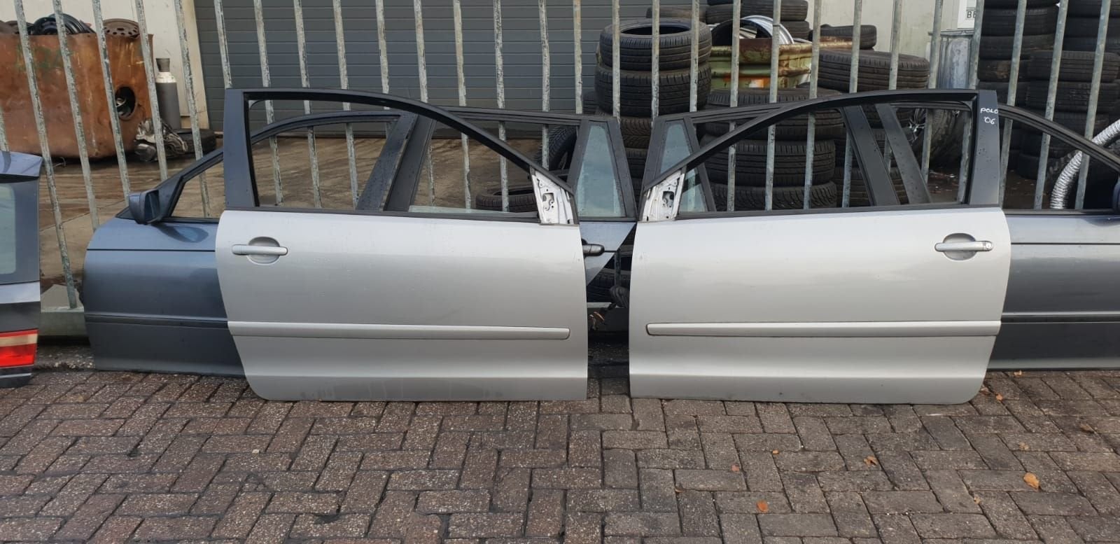 VW POLO PORTIEREN BJ 2006 2008, Gebruikt, -, Deur, -