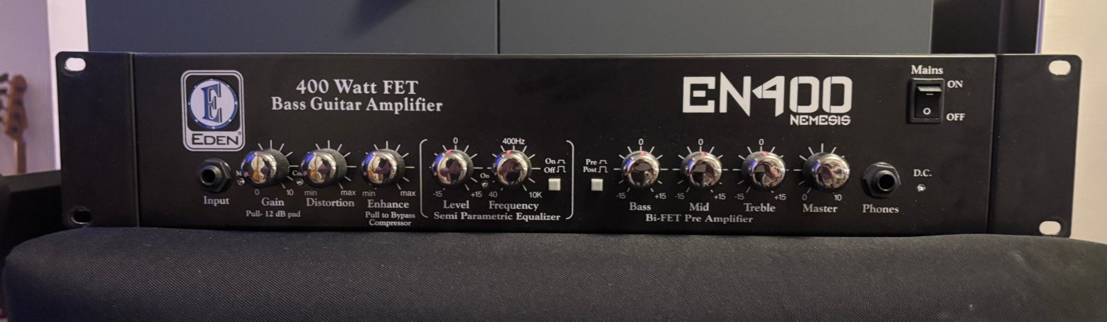 Te koop: Eden Nemesis EN400 / SWR WM300, Verzenden, Gebruikt, Basgitaar, 100 watt of meer