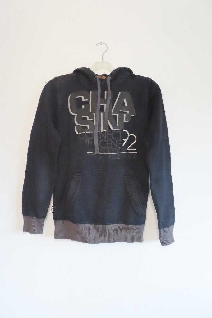 Trui Zwart Chasin met Capuchon mt M (G01), Chasin, Maat 48/50 (M), Zwart, Ophalen of Verzenden