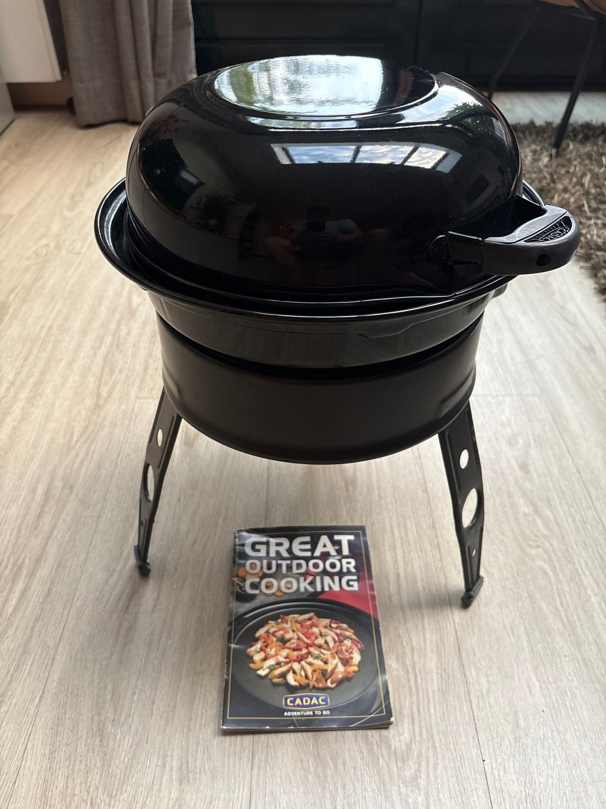 Cadac Safari Chef 2 - Compacte en veelzijdige gasbarbecue, Verzenden, Zo goed als nieuw