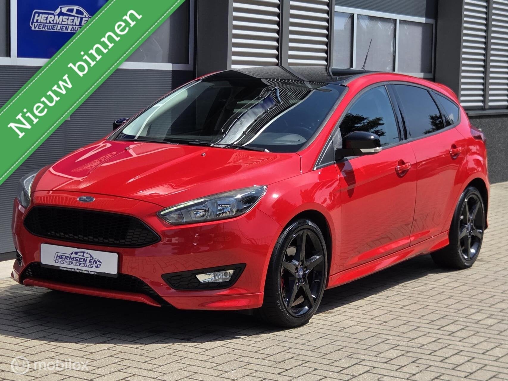 Ford Focus 1.5 EcoBoost 150pk ST-Line Red Edition distributi, Stof, 4 cilinders, 150 pk, Bedrijf