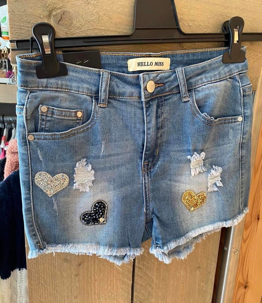 Hello Miss spijkershort nieuw maat M, Kleding | Dames, Ophalen of Verzenden, Nieuw