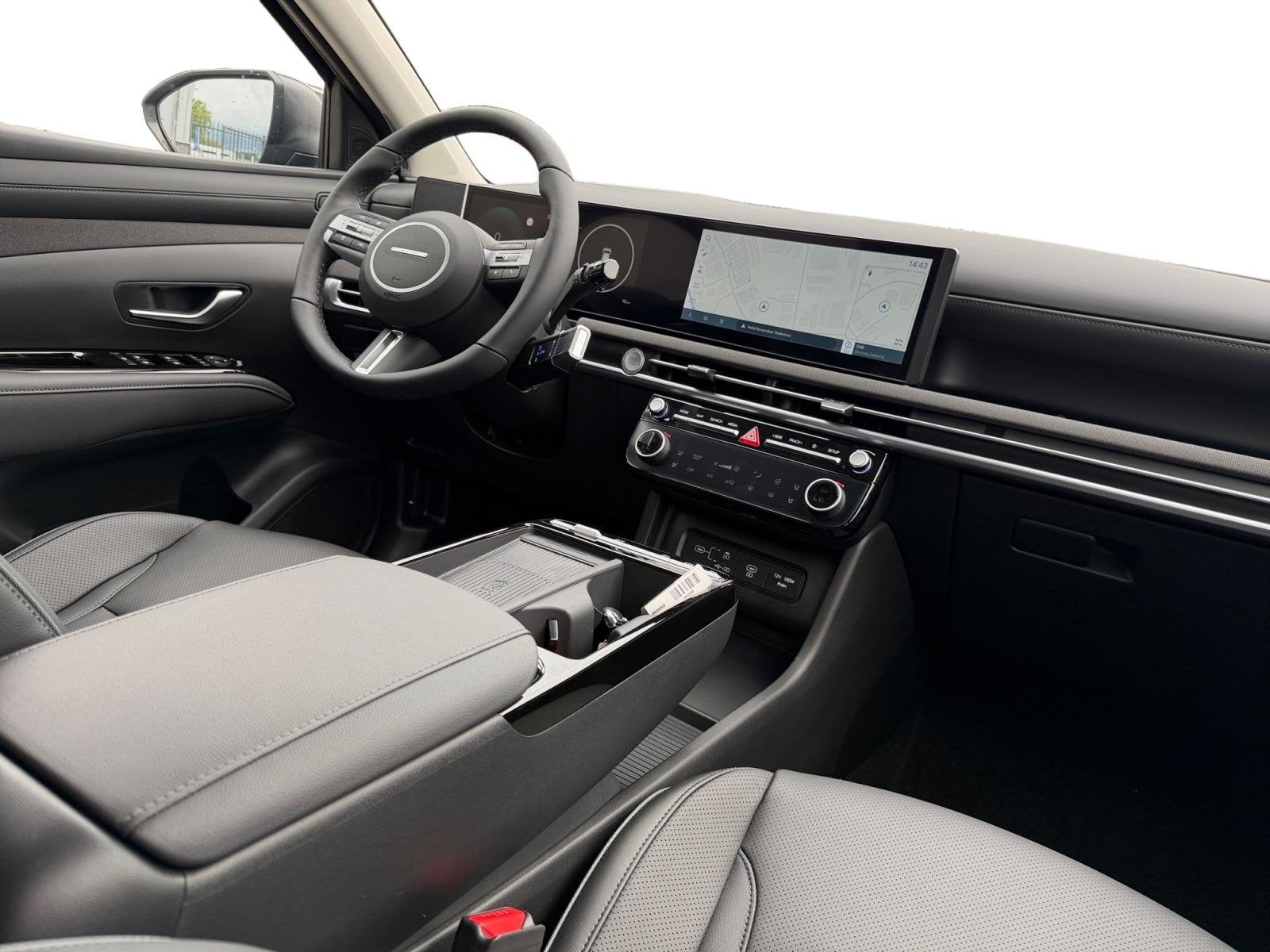 Hyundai Tucson 1.6 T-GDI HEV Premium | NU TOT €8.000,- KOR, Auto's, Hyundai, Lichtsensor, 4 cilinders, Blauw, Bedrijf