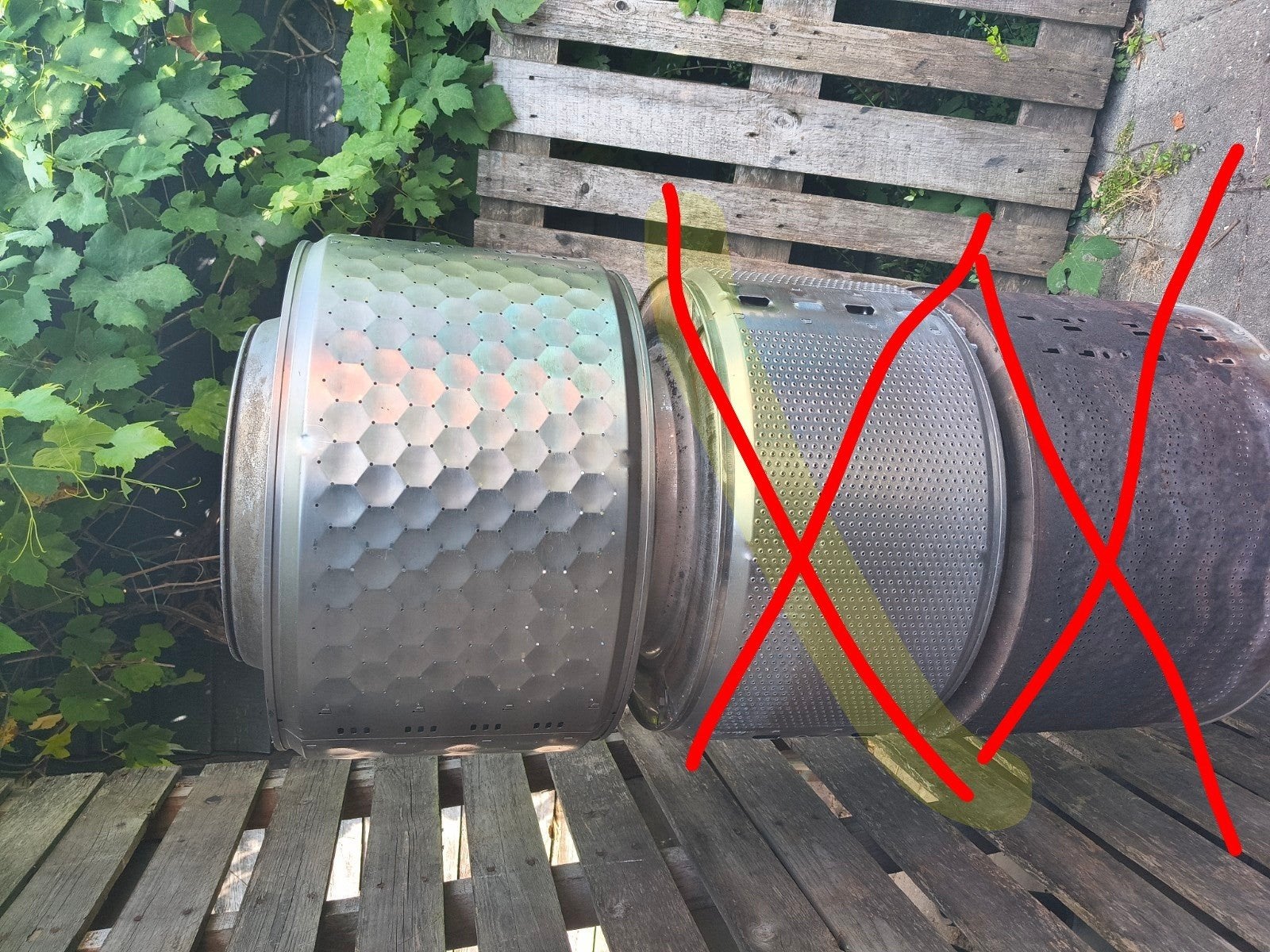 Wasmachine trommel bovenlader Miele vuurkorf visbun pomp, Ophalen of Verzenden