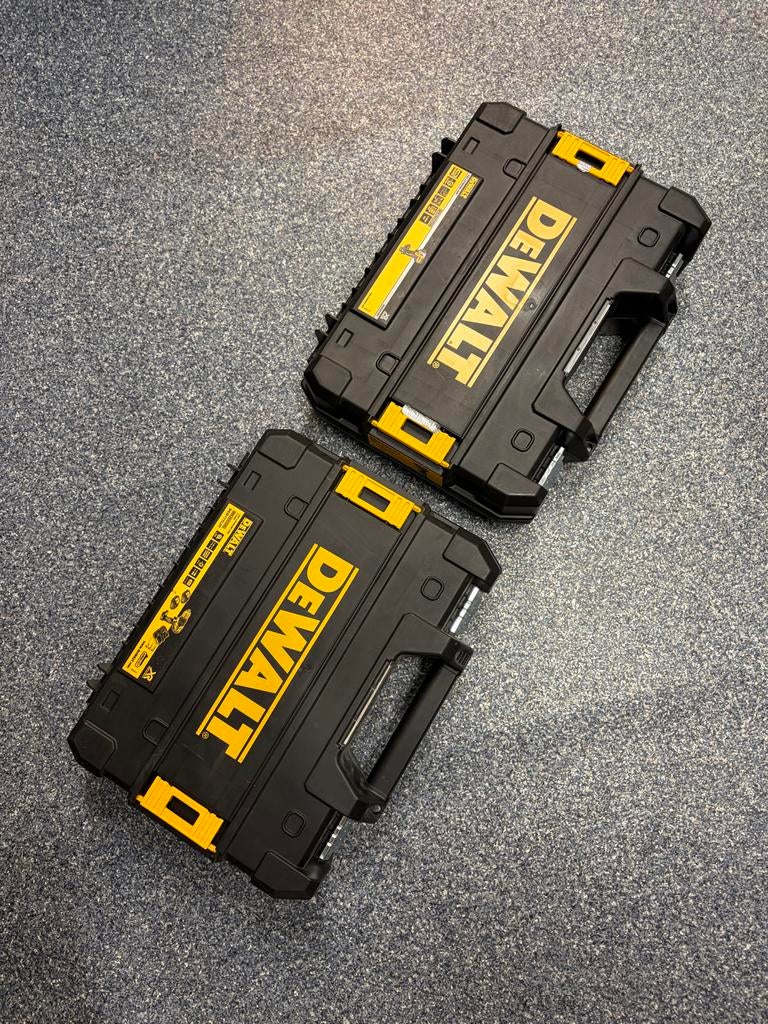 Dewalt TSTAK Koffers - Set van 2, Ophalen of Verzenden, Zo goed als nieuw