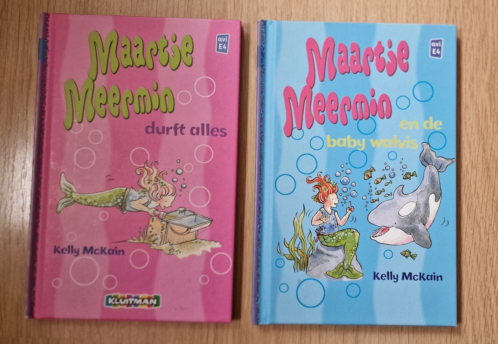 Maartje Meermin boeken: 'durft alles' en 'en de baby walvis', Ophalen, Gelezen, Kelly McKain, Fictie algemeen