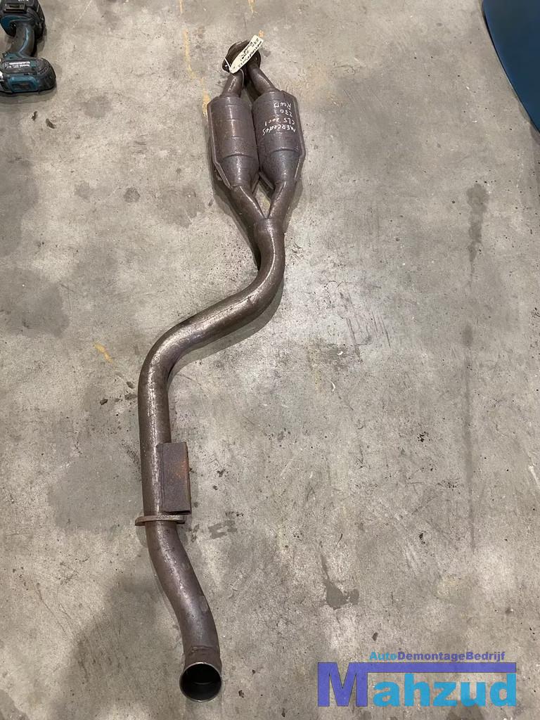 MERCEDES SLK R170 2.3 Uitlaat dubbel katalysator 1996-2004, Gebruikt, Mercedes-Benz AG, Mercedes-Benz, Ophalen of Verzenden