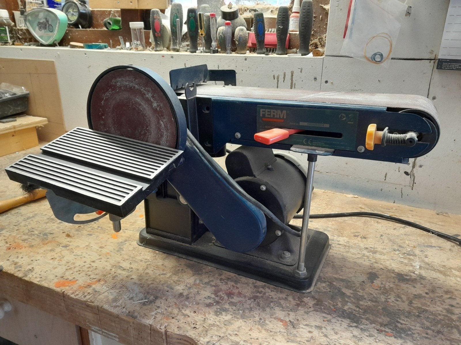 Te koop., Ophalen, Minder dan 600 watt, Vlakschuurmachine